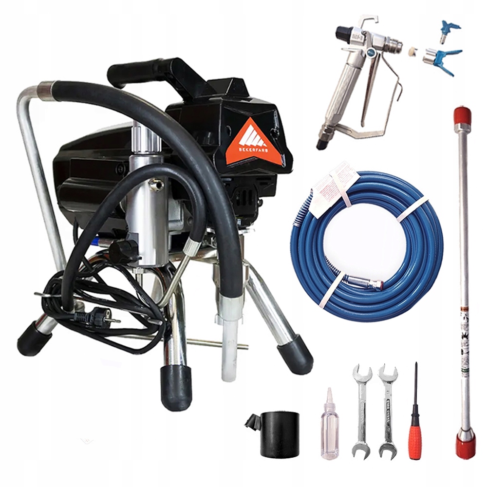 Bekerfarb AMBF-20 hydrodynamická lakovacia jednotka 2 l/min 1100 W 210 bar
